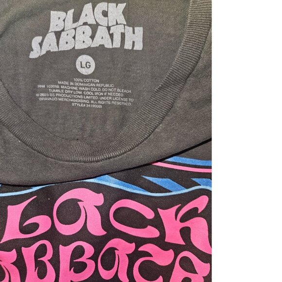 Black Sabbath Symptom Of The Universe metal rock Official T-Shirt 3XL NWT - Picture 3 of 3